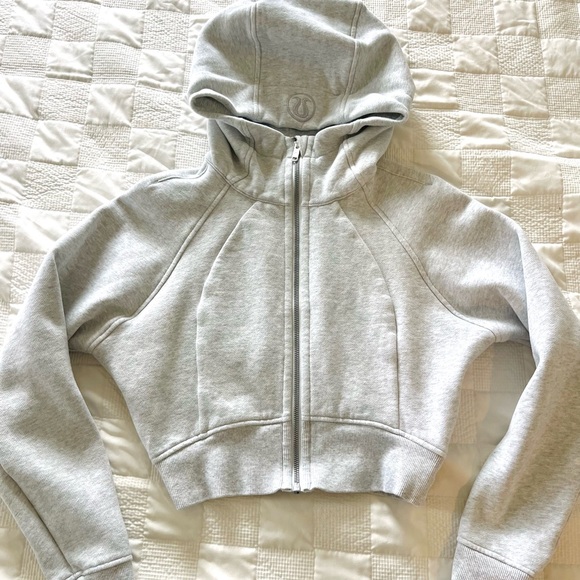 Lululemon Scuba Full-Zip Cropped Hoodie - Picture 2 of 3